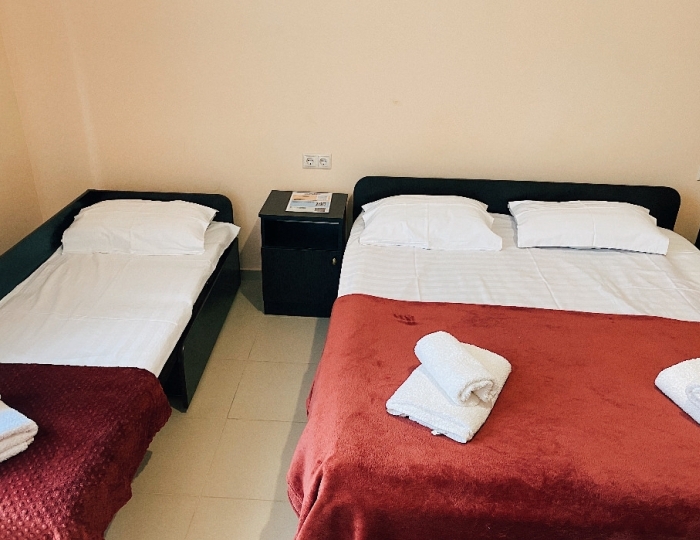 1-мест. (разм. в 2-мест.) станд.-плюс с балк. - Гостиница A-morе / А-море Гагра