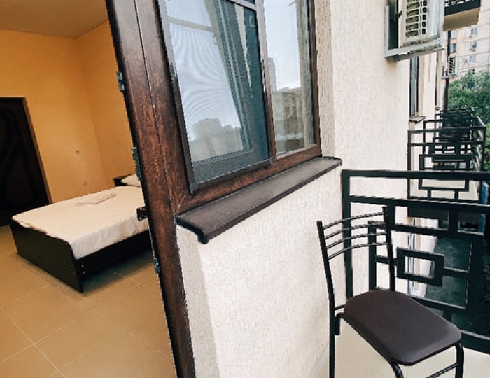 1-мест. (разм. в 2-мест.) станд.-плюс с балк. - Гостиница A-morе / А-море Гагра